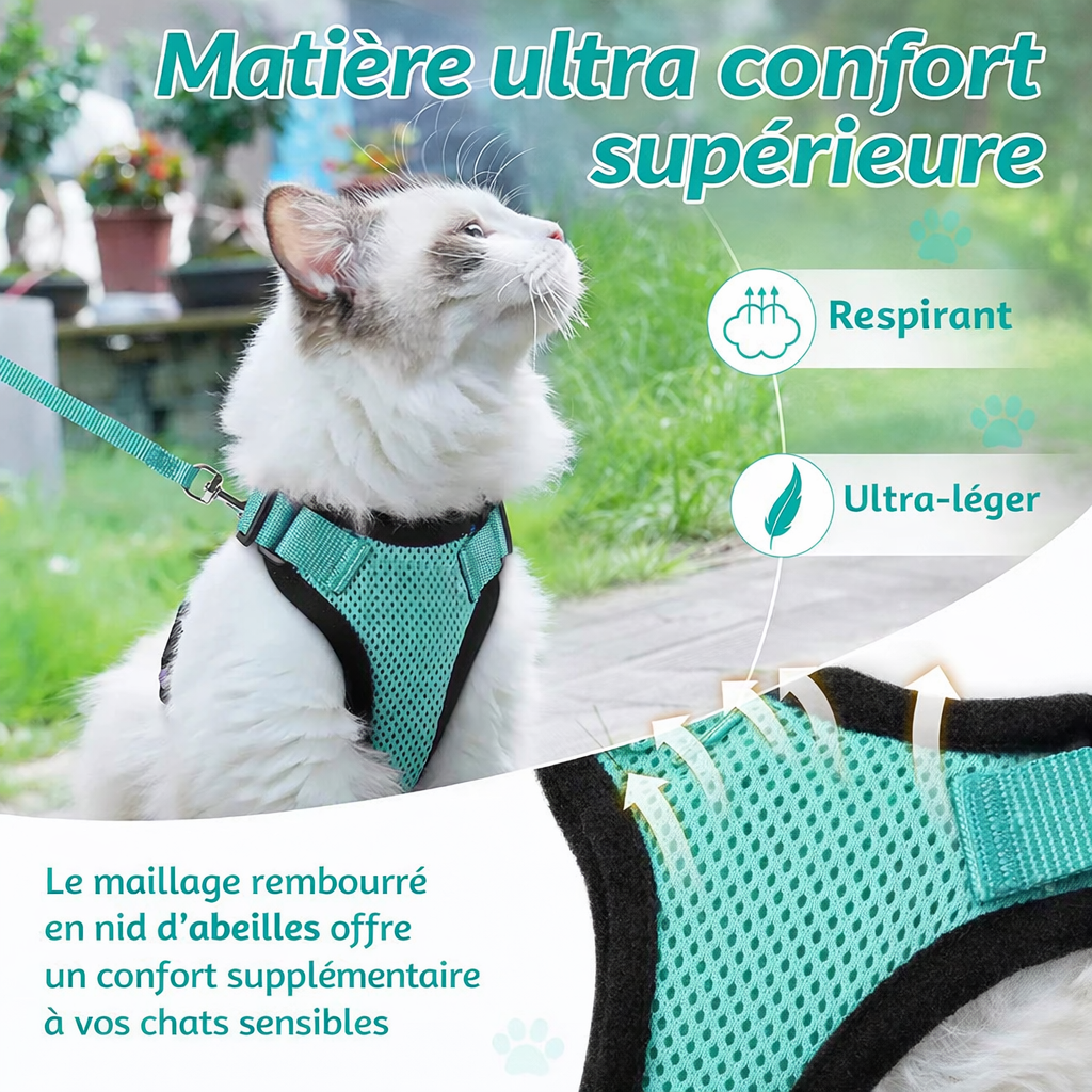 Tissu adapté pour votre chat 