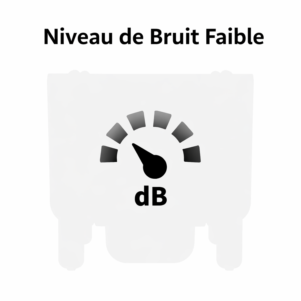 Niveau de bruit faible