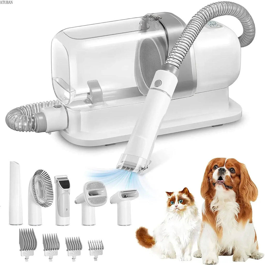 Kit de toilettage avec aspirateur 2.3L pour chien
