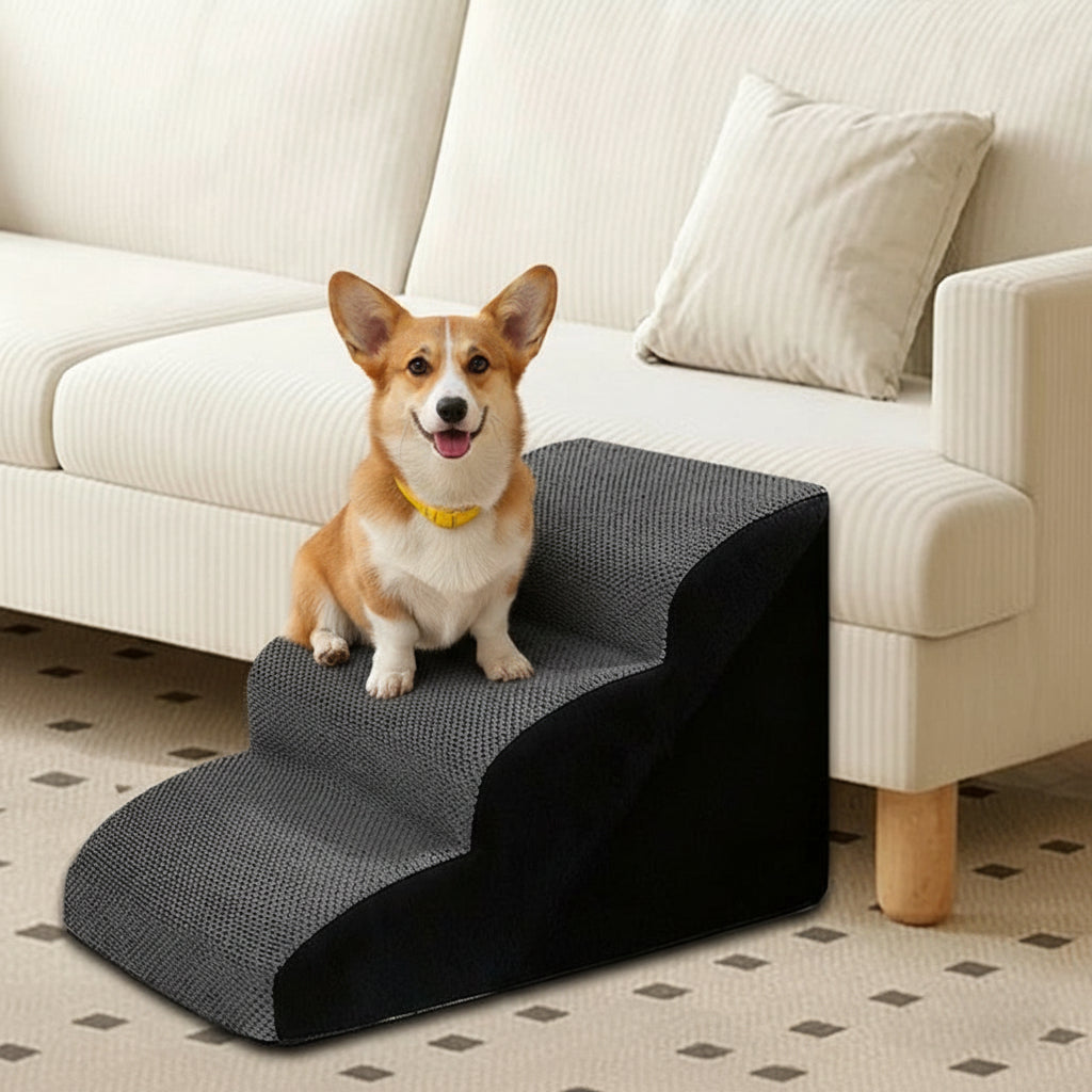 Escalier pour chien et chat en mousse mémoire