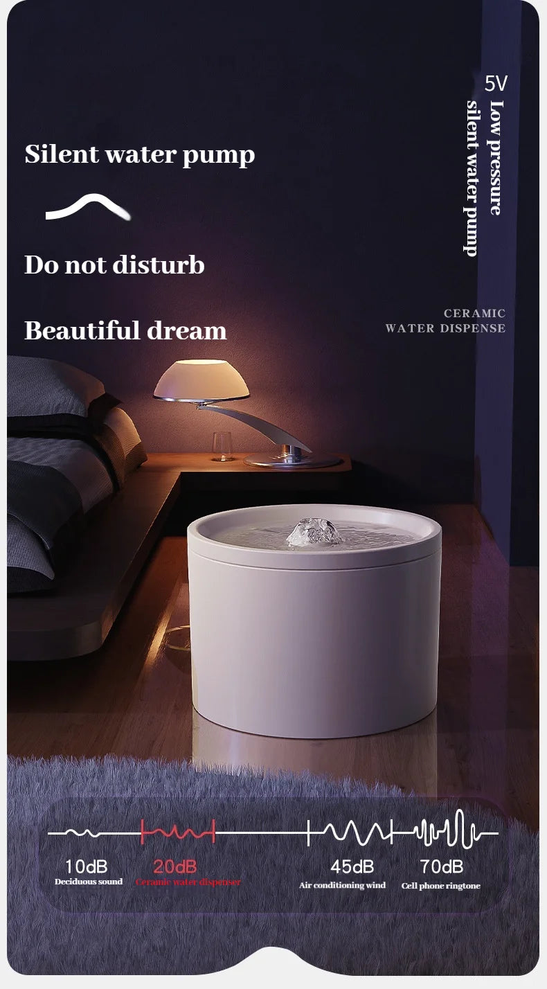 Fontaine à Eau céramique pour Chat