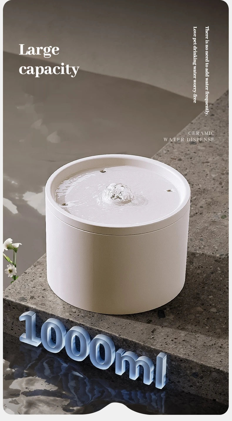 Fontaine à Eau céramique pour Chat