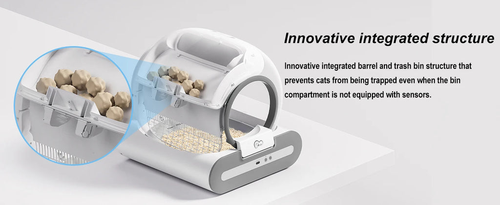 Litière Pour Chat Auto-Nettoyante