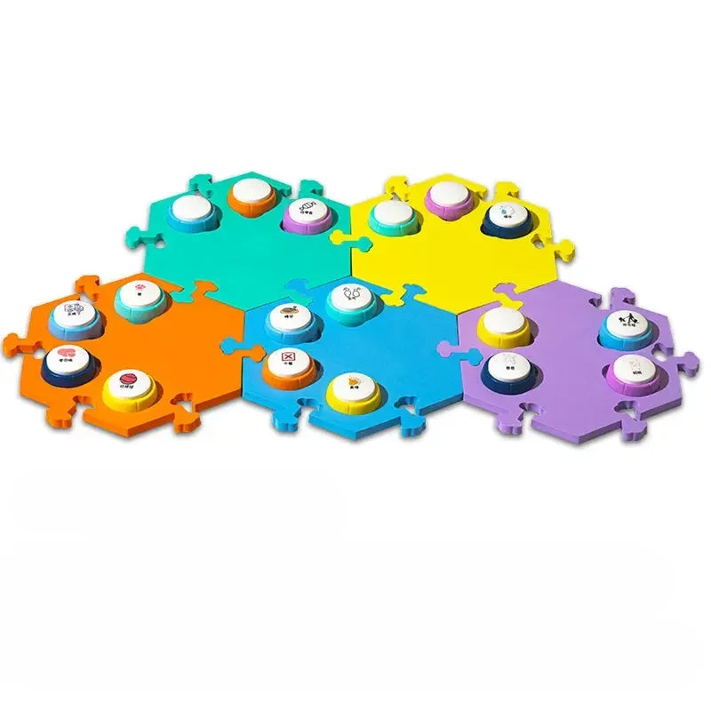 Boutons d'entraînement vocal pour chien