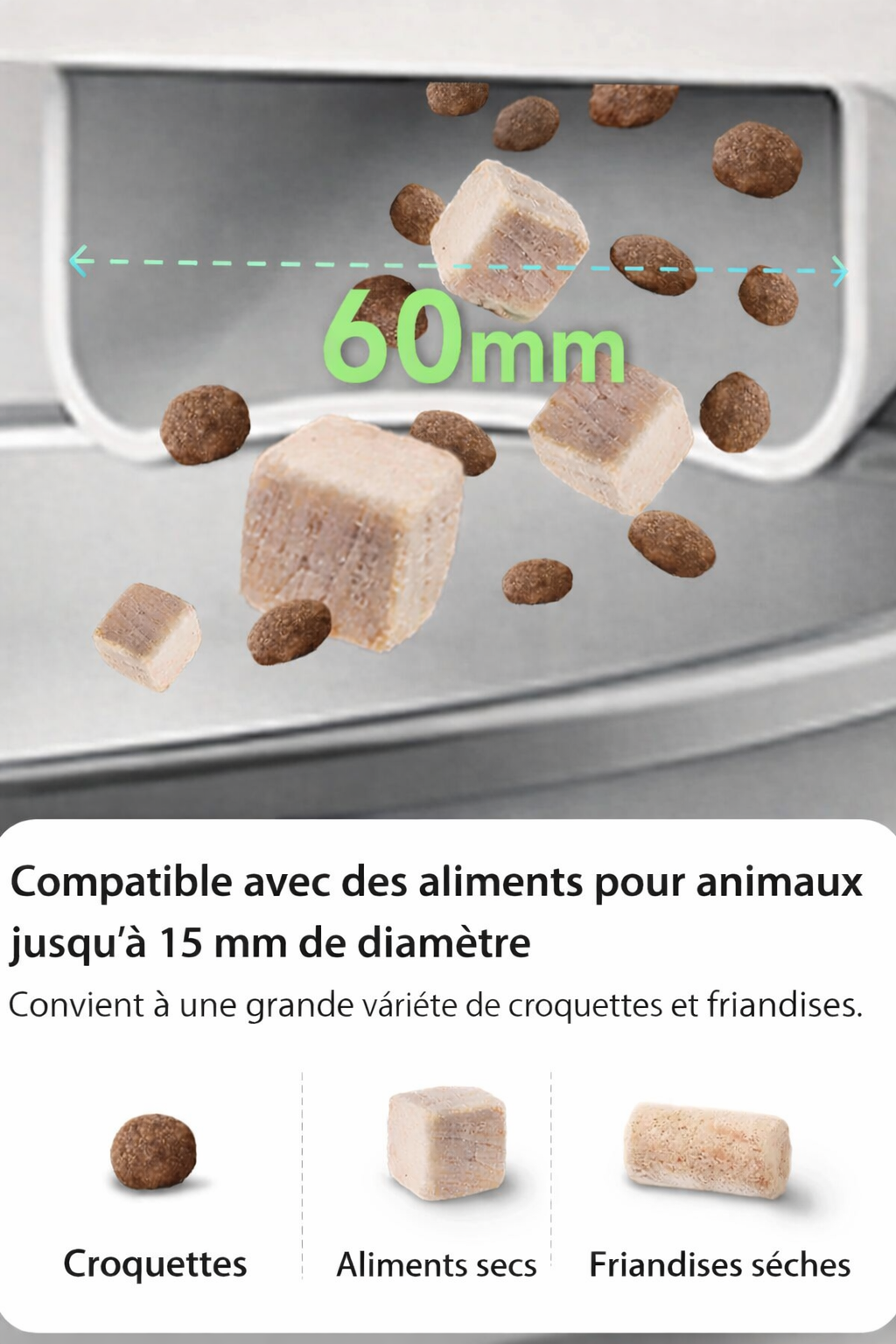 Distributeur automatique avec couvercle hermétique