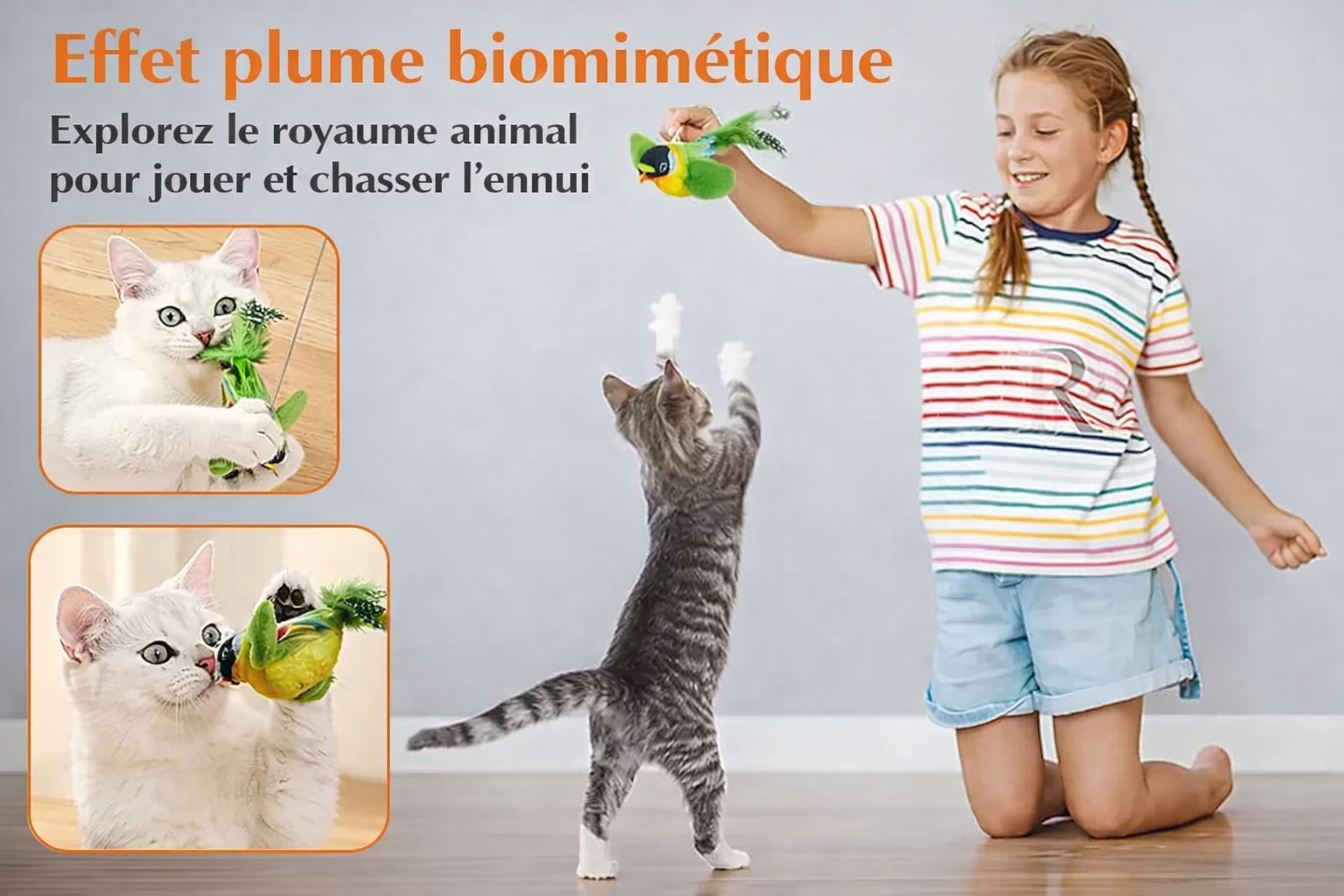 Effet plumes véritable 